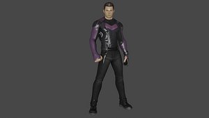 Clint Barton 3D model