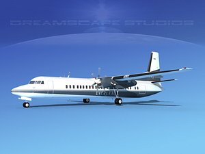 fokker aircraft 3d model