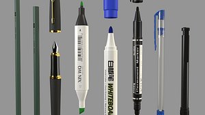 pen pencil ball-point-pen gel-ink-pen permanent-marker whiteboard-marker