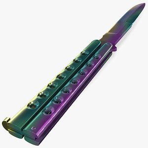 Butterfly Knife Rainbow Fade