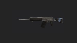 Pistol 3D Model 039 3D model