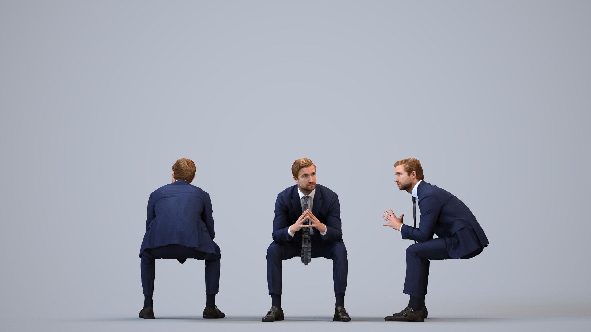 3D 00332Foster010 - Adult Caucasian man crouching in office wearing autumn or spring business attire https://p.turbosquid.com/ts-thumb/ZB/VrTcl2/Gy/00332_foster010_state2_frame_0001/jpg/1773130018/1920x1080/fit_q87/57329cf5e04137bb7b710a64c1043f163107fd3c/00332_foster010_state2_frame_0001.jpg