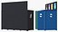 Sortieren Sie die Sammlung von Recyclingbehältern