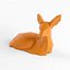 Ensemble 3D d'animaux Low Seal Low Dog avec des chiens en forme de chat et d'écureuil Modèle Lowpoly Low-poly