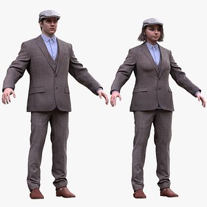 Man and Woman in Business Outfit 1(1)