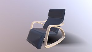 3D Rocking Chair model