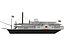 HISTORISCHES PADDLEWHEEL STEAM RIVER BOAT SIDE WHEELER