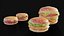 バーガーファーストフードパック肉まんチーズ