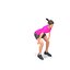 saut latéral exercice femme animation