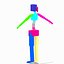 saut latéral exercice femme animation