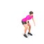 saut latéral exercice femme animation