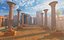 Civiltà perduta del tempio egizio