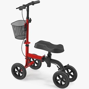 modèle 3D de Support de stationnement pour scooter avec scooter électrique  06 - TurboSquid 2028175