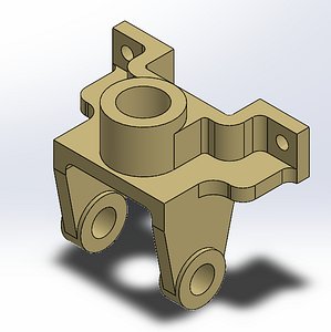 3D model joint pure gold