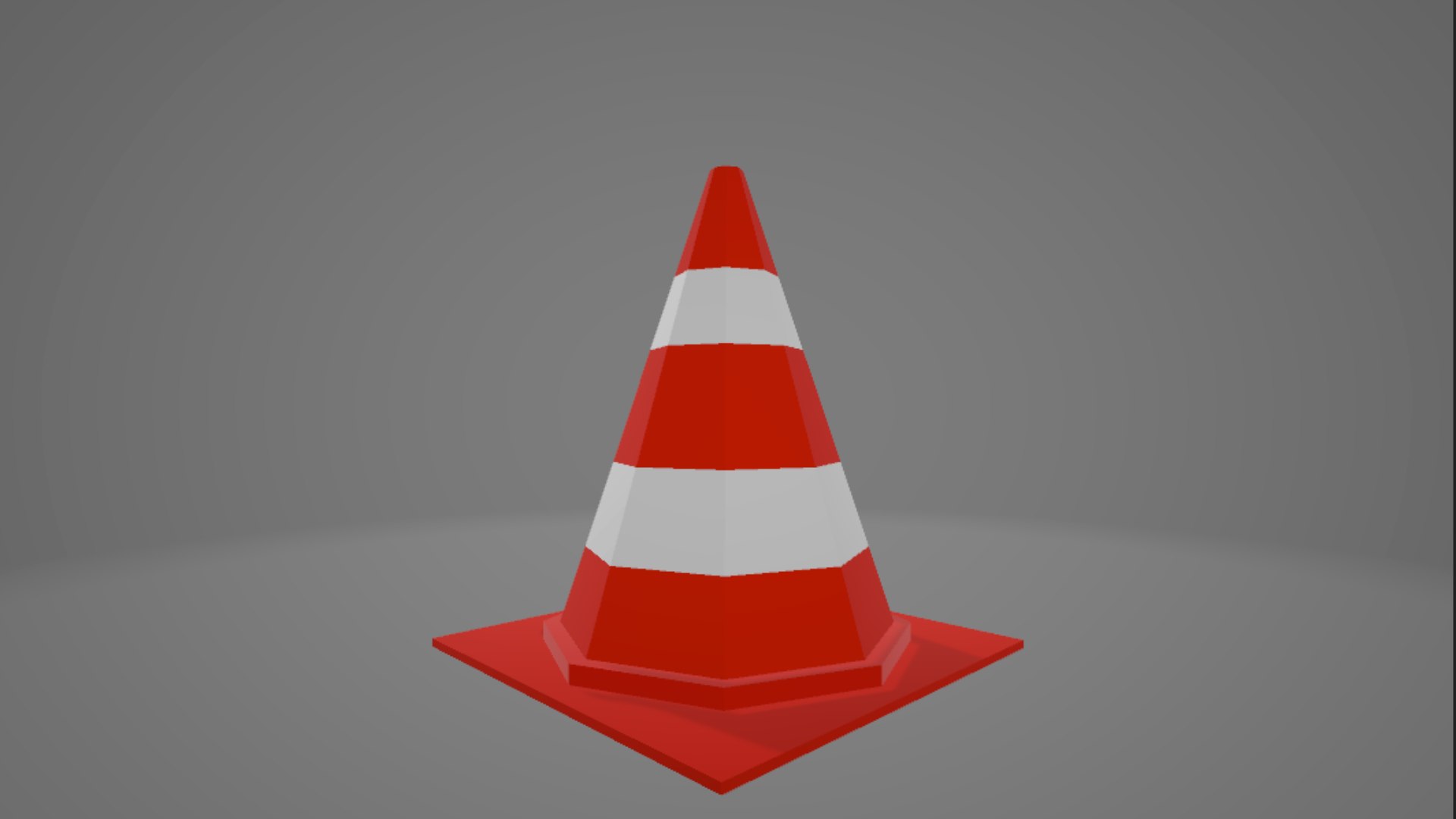 Low-Poly Traffic Cone 3D Model - TurboSquid 2011378