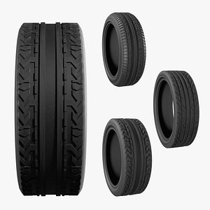 3D Car Tires Goma Velox Trail Series Lot1 N1-3 Group 1
