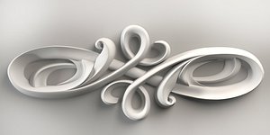 Wall decor flowers with leaves for milling CNC machines