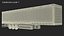 Walmart Cargo Transport Trailer White