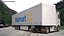 Walmart Cargo Transport Trailer White