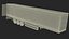 Walmart Cargo Transport Trailer White