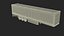 Walmart Cargo Transport Trailer White