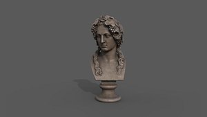 3D Head of Bacchus model