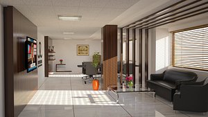 Office Interior  3D Models