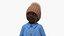 Black Toddler Girl Everyday Autumn Style Standing Fur