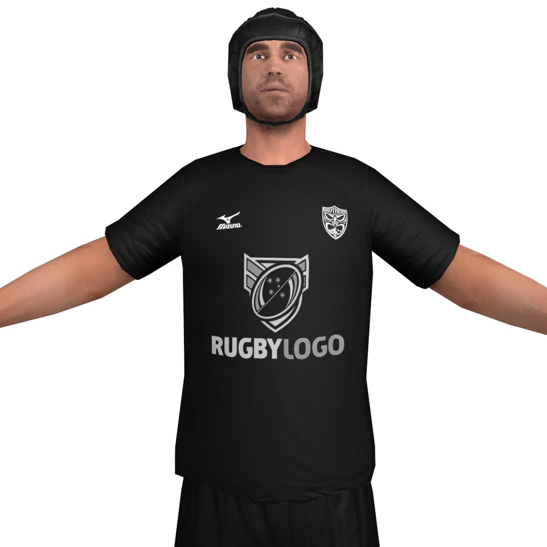 Rugby Player 3d Max