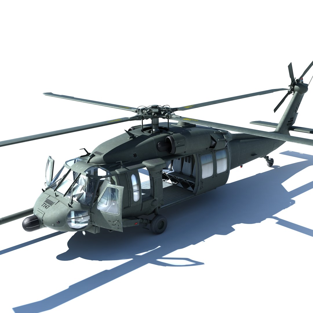 3D Uh-60 Blackhawk Uh60 - TurboSquid 1151804