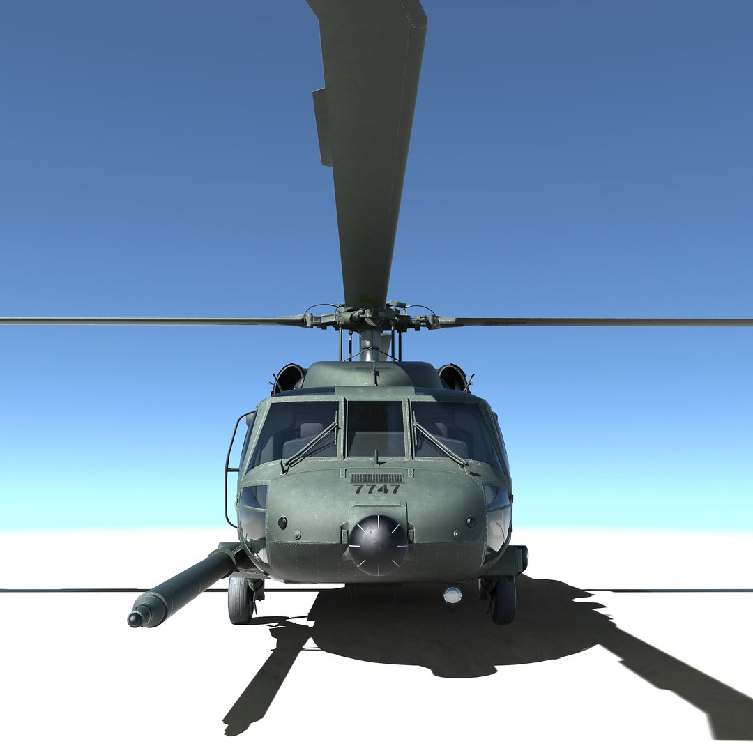 3D Uh-60 Blackhawk Uh60 - TurboSquid 1151804