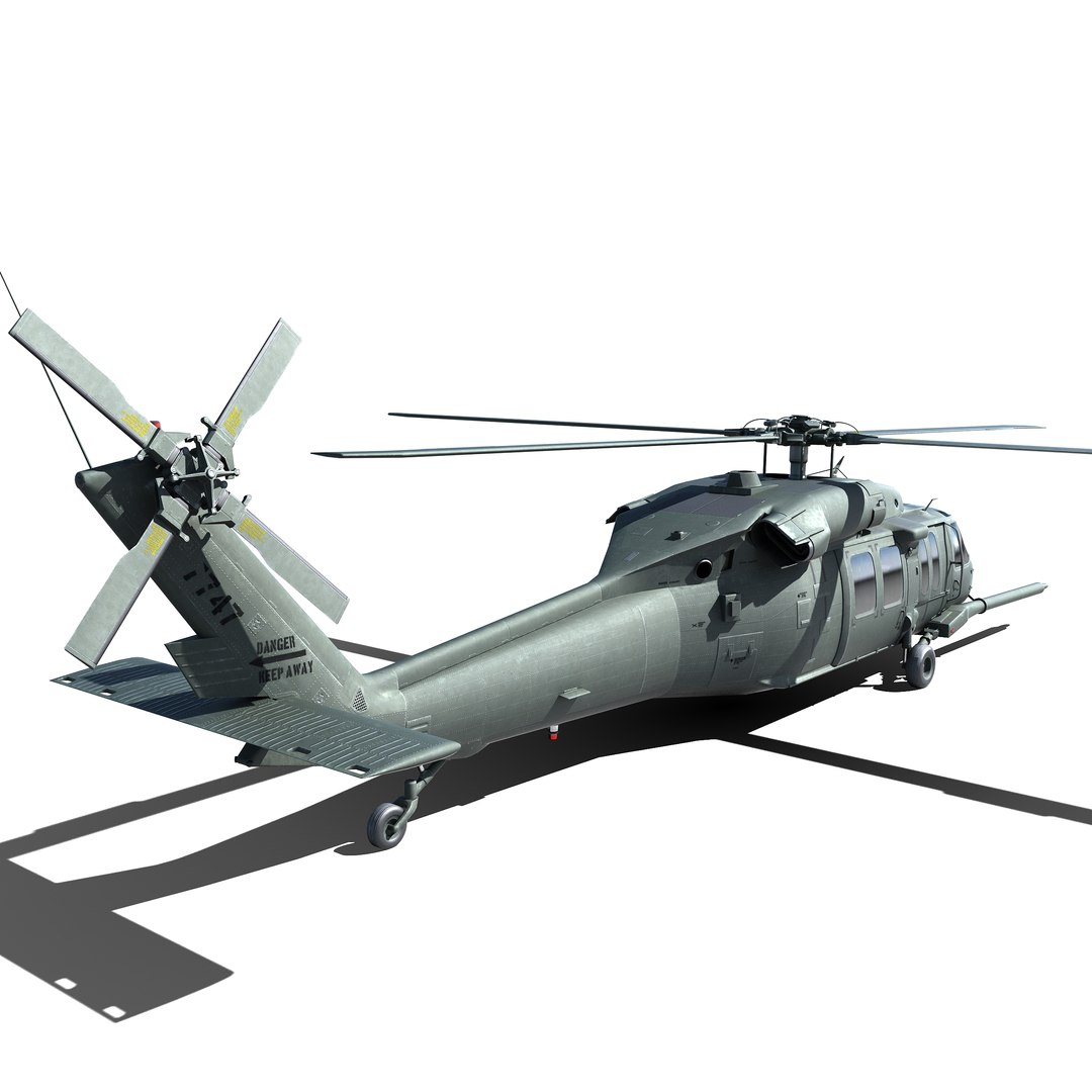 3D Uh-60 Blackhawk Uh60 - TurboSquid 1151804