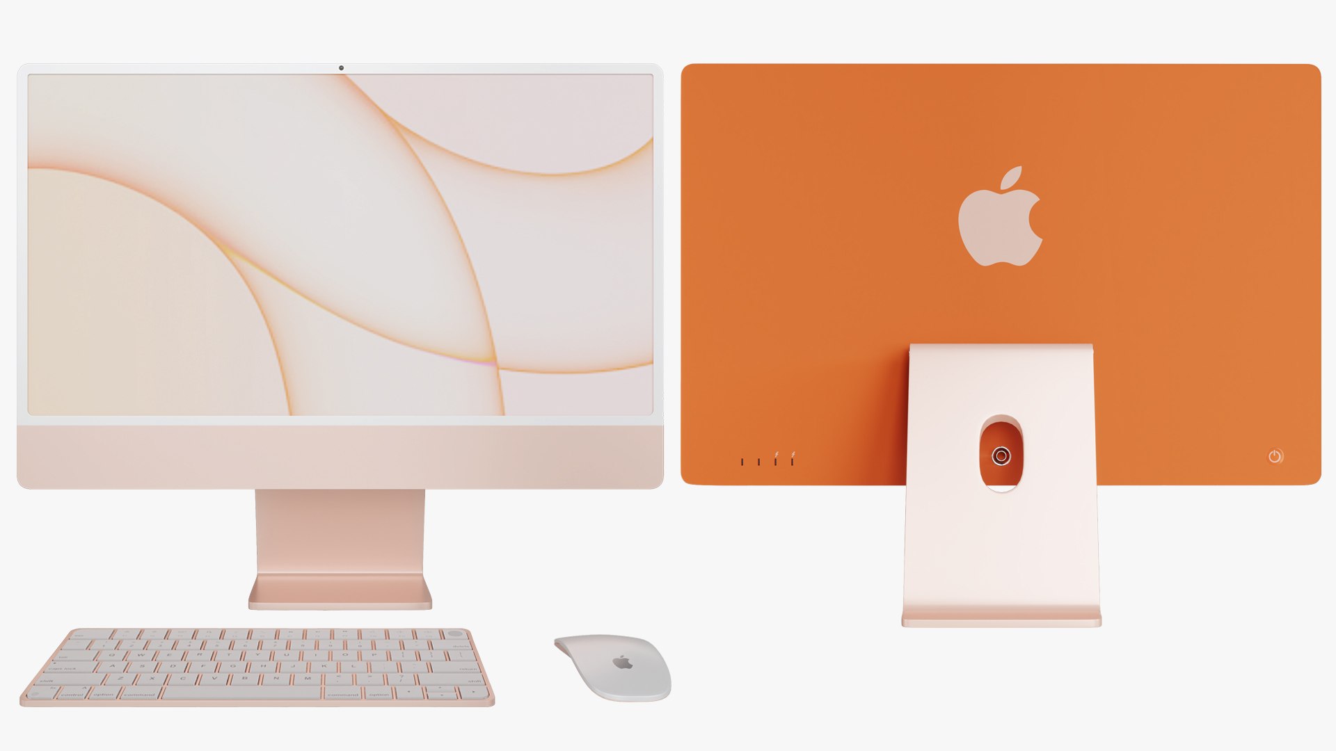 IMac 24 Monitor Collection 3D Model - TurboSquid 2138438