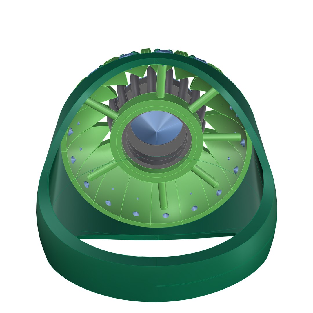 3D Ring Matrix Rhino - TurboSquid 1707074