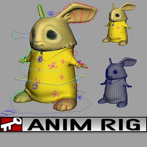 3d model rig 2014 animation