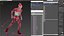 Biathlete Fully Equipped Running Pose
