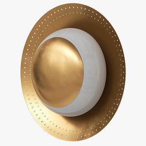 3D Soho Home lamp Leon Flush model