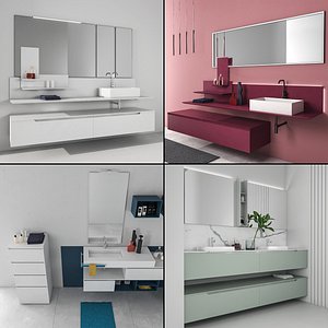 3D bathroom furniture 8 model