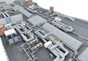 Mega Roof Scan 16K 3D model