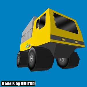 3d model truck toy