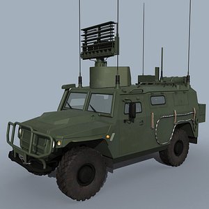 rampa-m-t russian radar 3D model
