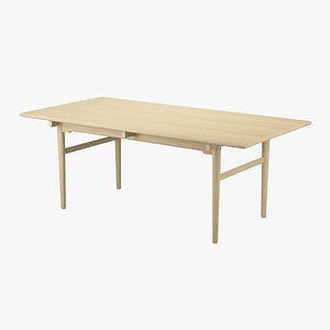 3d model table hans j wegner