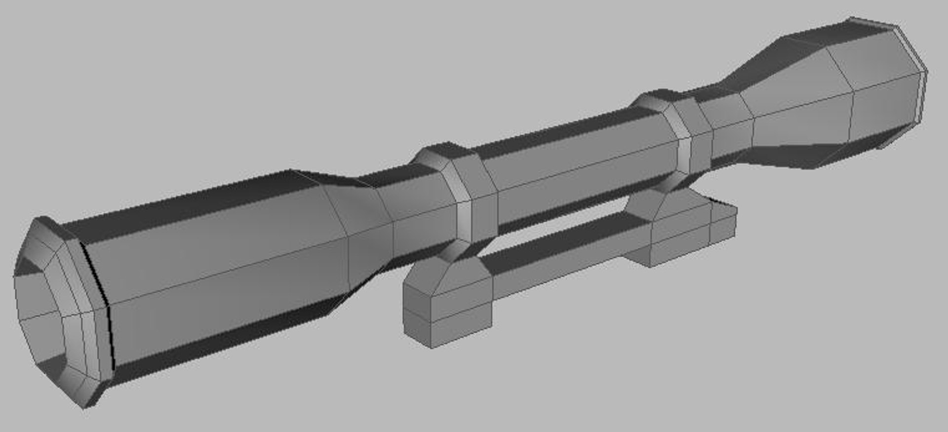 Ak47 Scopes 3d Model 6220