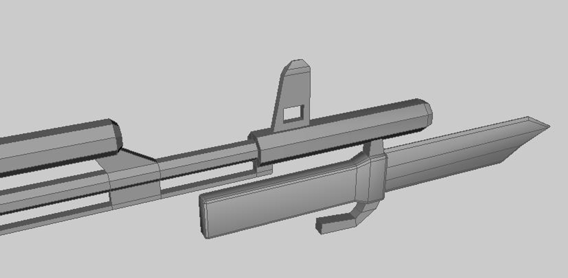 Ak47 Scopes 3d Model