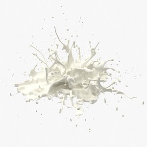 Milk Splash 20 3D