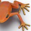 Mantella Frog Pose 2 3D Model