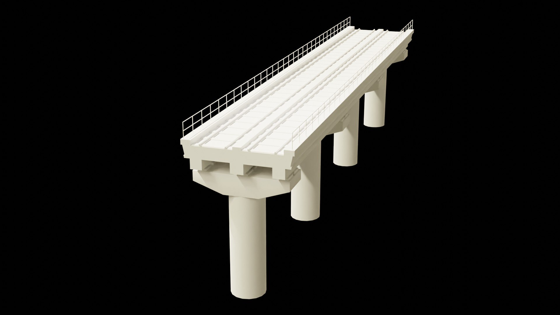Rail Flyover 3D Model - TurboSquid 1746925