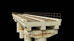 rail flyover 3D model