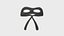 Bandit Ninja Mask 09 - Bandana Character Design