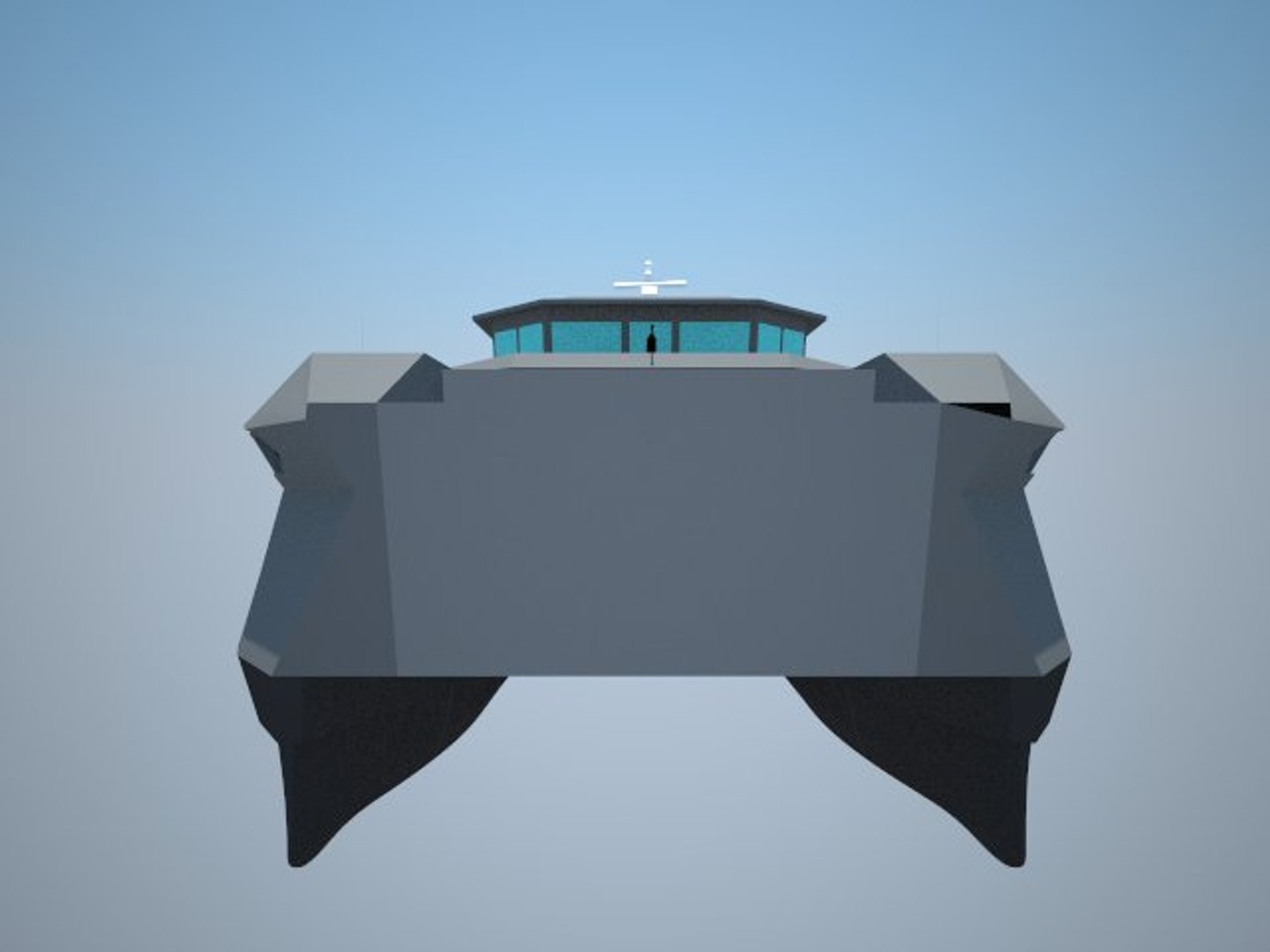 Military Ro-ro 3d Model